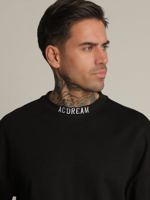 T-SHIRT OVER SIZE Black / XXS