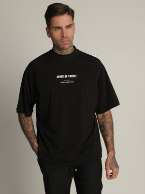 T-SHIRT OVER SIZE Black / XXS