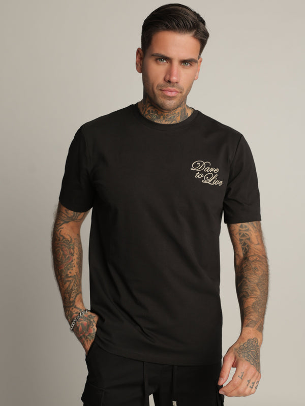 FASHION T-SHIRT Black / XXS