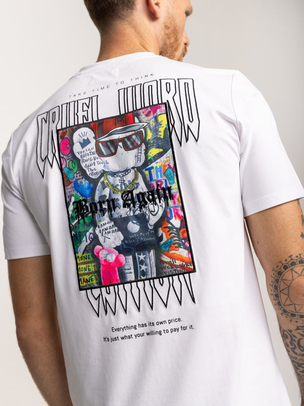FASHION T-SHIRT White / XXS