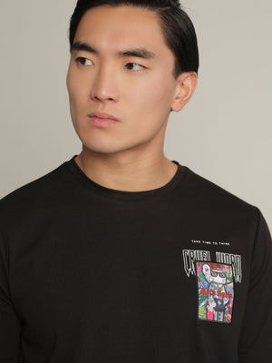 FASHION T-SHIRT Black / XXS