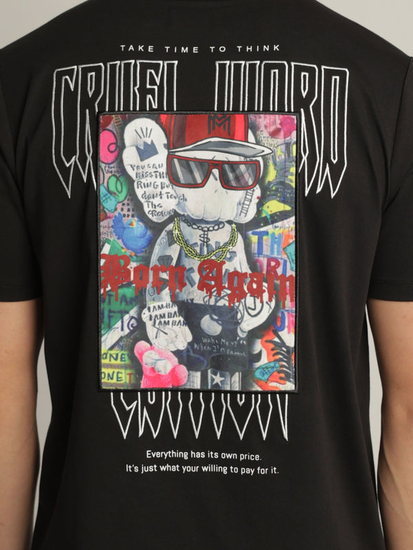 FASHION T-SHIRT Black / XXS