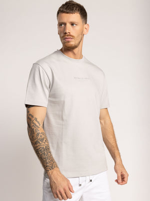 T-SHIRT OVER SIZE Light Gray / XXS