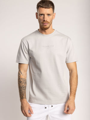 T-SHIRT OVER SIZE Light Gray / XXS