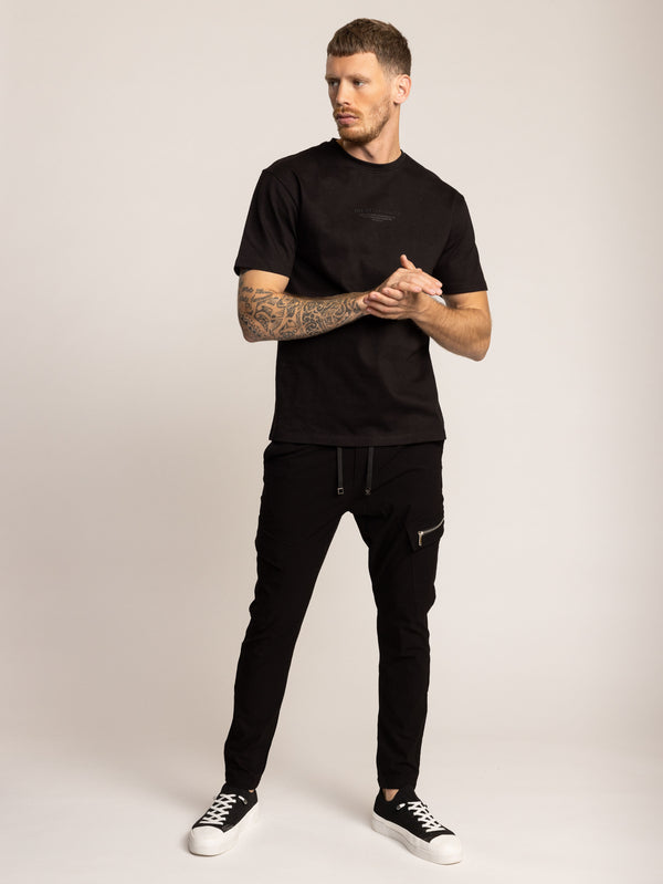 T-SHIRT OVER SIZE Black / XXS