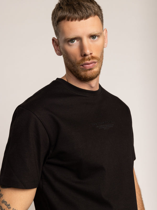 T-SHIRT OVER SIZE Black / XXS