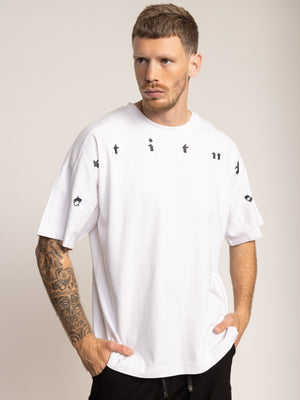 T-SHIRT OVER SIZE White / XXS