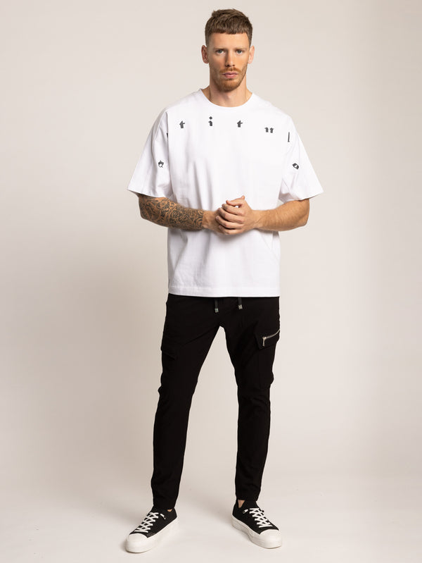 T-SHIRT OVER SIZE White / XXS