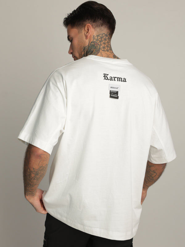 T-SHIRT OVER SIZE White / XXS