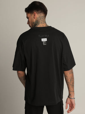 T-SHIRT OVER SIZE Black / XXS