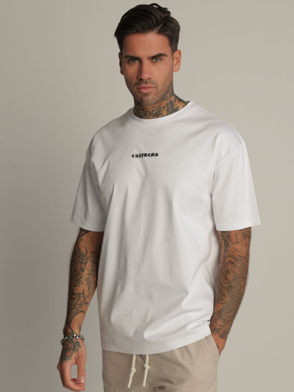 T-SHIRT OVER SIZE White / XXS