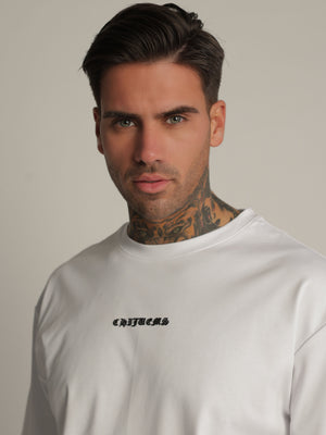T-SHIRT OVER SIZE White / XXS