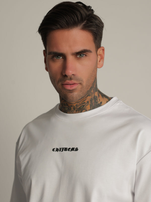 T-SHIRT OVER SIZE White / XXS