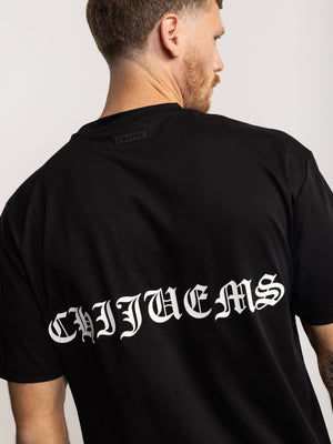 T-SHIRT OVER SIZE Black / XXS