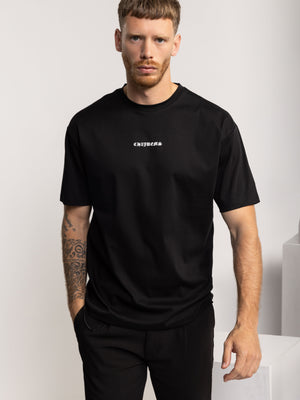 T-SHIRT OVER SIZE Black / XXS