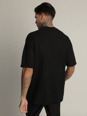 FASHION BASIC T-SHIRT Black / XXS