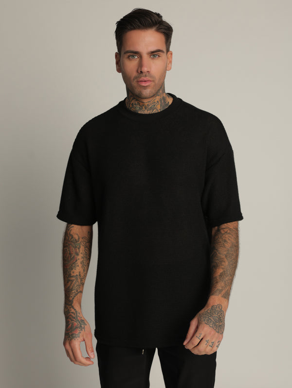 FASHION BASIC T-SHIRT Black / XXS