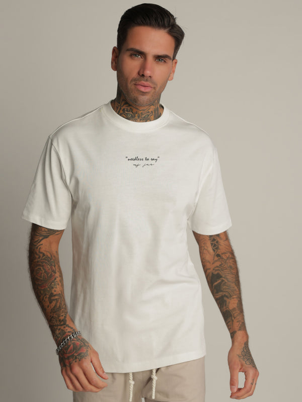 FASHION BASIC T-SHIRT White / XXS