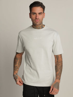 FASHION BASIC T-SHIRT Light Gray / XXS