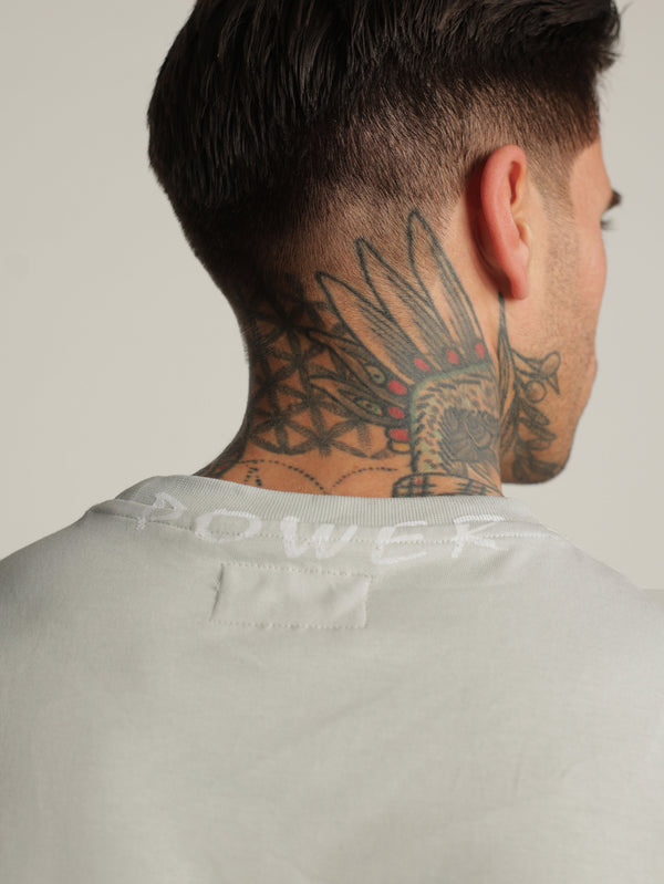 FASHION BASIC T-SHIRT Light Gray / XXS