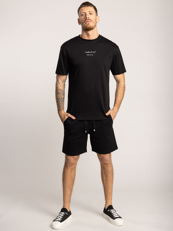 FASHION BASIC T-SHIRT Black / XXS