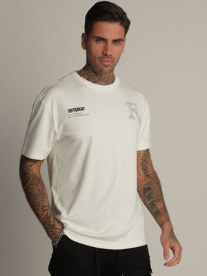 T-SHIRT OVER SIZE White / XXS