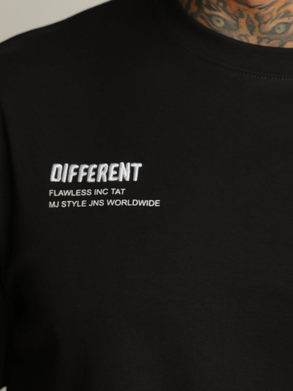 T-SHIRT OVER SIZE Black / XXS