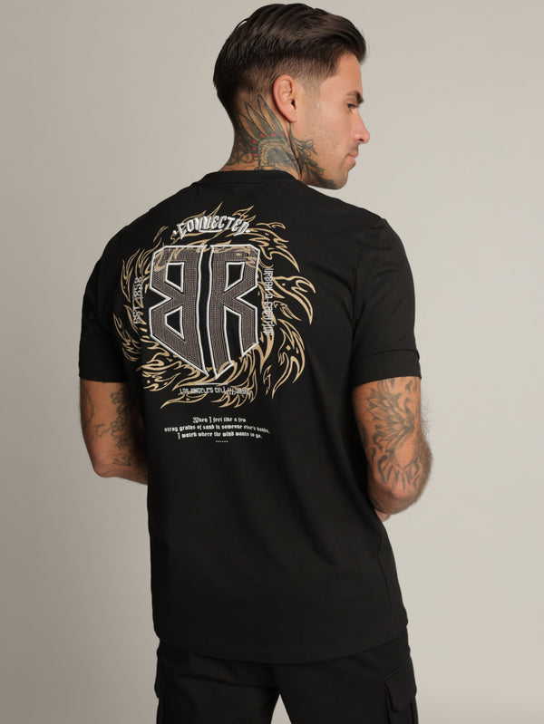 FASHION T-SHIRT Black / XXS