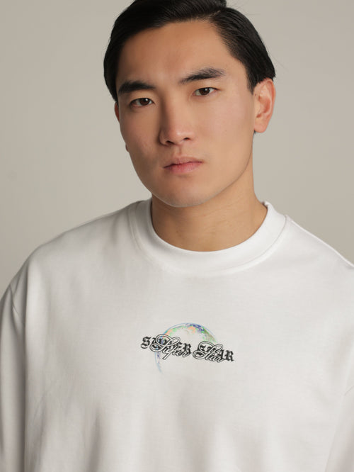 T-SHIRT OVER SIZE White / XXS