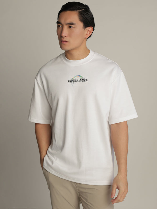 T-SHIRT OVER SIZE White / XXS