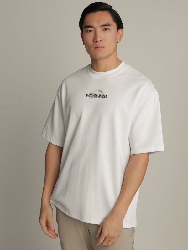 T-SHIRT OVER SIZE White / XXS