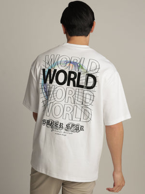 T-SHIRT OVER SIZE White / XXS
