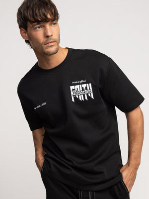 T-SHIRT OVER SIZE Black / XXS