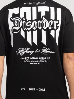 T-SHIRT OVER SIZE Black / XXS