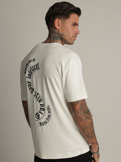 T-SHIRT OVER SIZE White / XXS