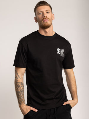 T-SHIRT OVER SIZE Black / XXS