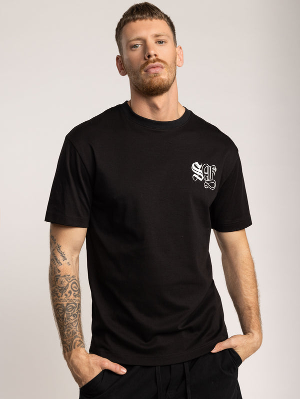 T-SHIRT OVER SIZE Black / XXS