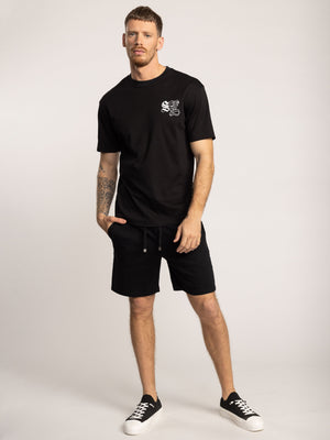 T-SHIRT OVER SIZE Black / XXS