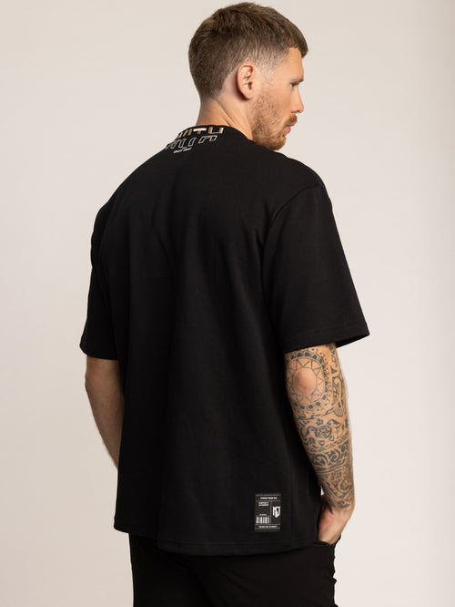 T-SHIRT OVER SIZE Black / XXS