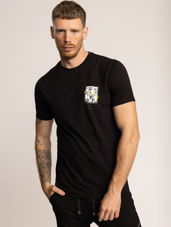 FASHION T-SHIRT Black / XXS