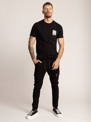 FASHION T-SHIRT Black / XXS