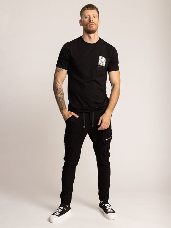 FASHION T-SHIRT Black / XXS