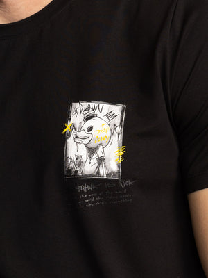 FASHION T-SHIRT Black / XXS