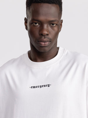 T-SHIRT OVER SIZE Light Gray / XXS