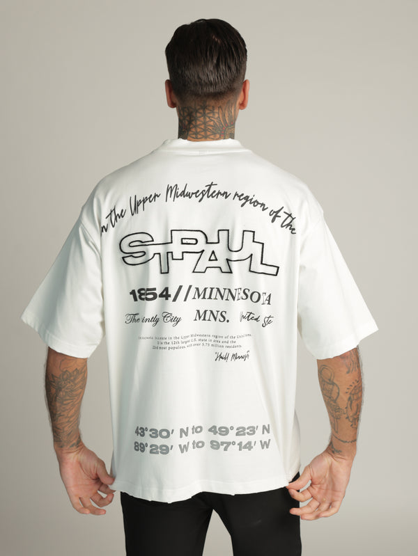 T-SHIRT OVER SIZE White / XXS