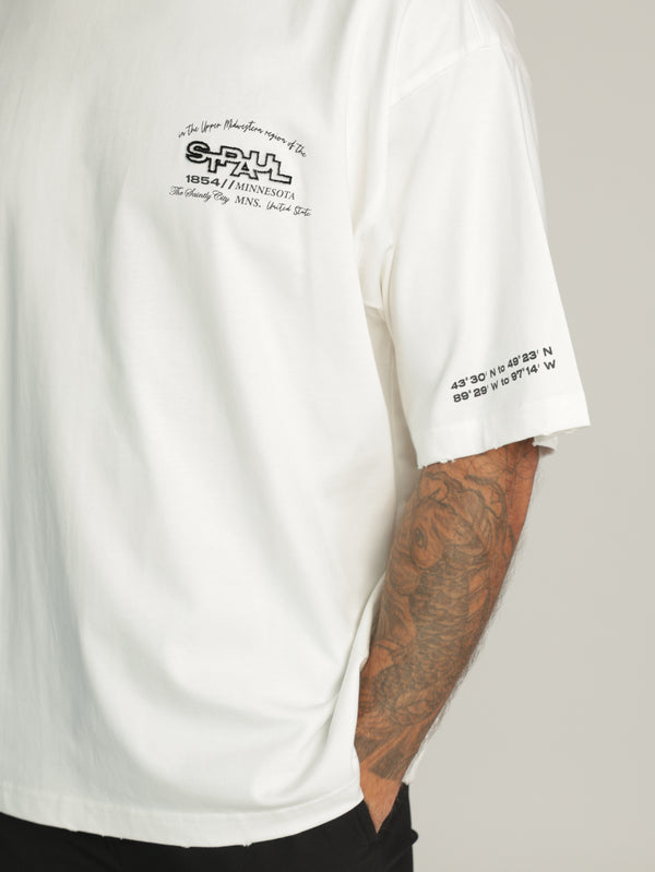 T-SHIRT OVER SIZE White / XXS