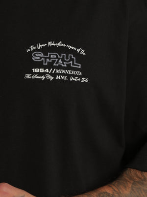 T-SHIRT OVER SIZE Black / XXS