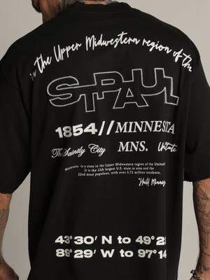 T-SHIRT OVER SIZE Black / XXS