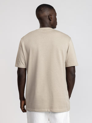 FASHION BASIC T-SHIRT Khaki / XXS