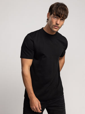 FASHION BASIC T-SHIRT Black / XXS